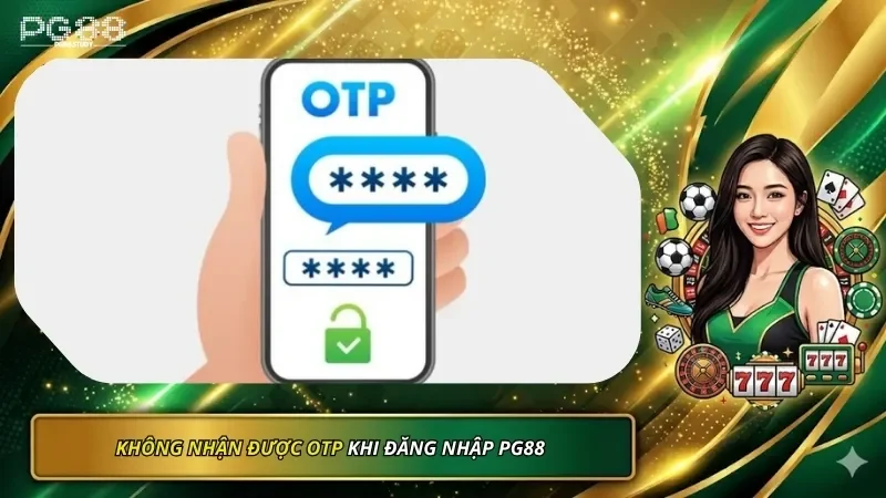 Không nhận được OTP khi đăng nhập